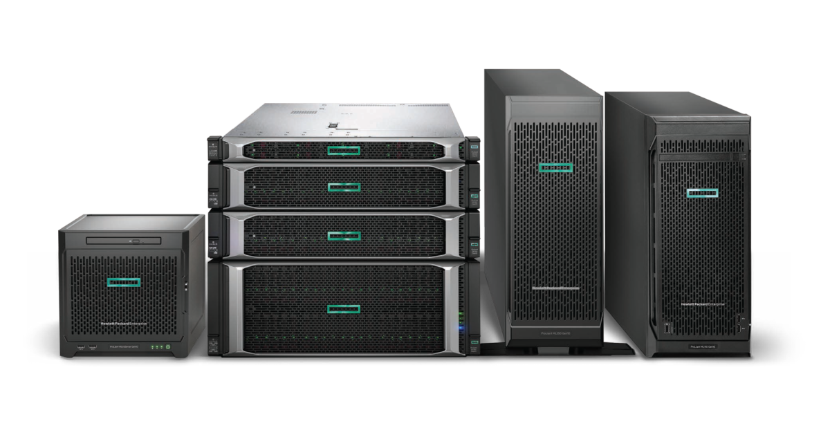 HPE Gen10 dedicated servers